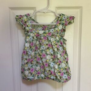 Cat & Jack Girl's Floral Top